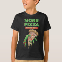 Zombie Pizza, Pizza mit Untotem Essen, Horror Gesc
