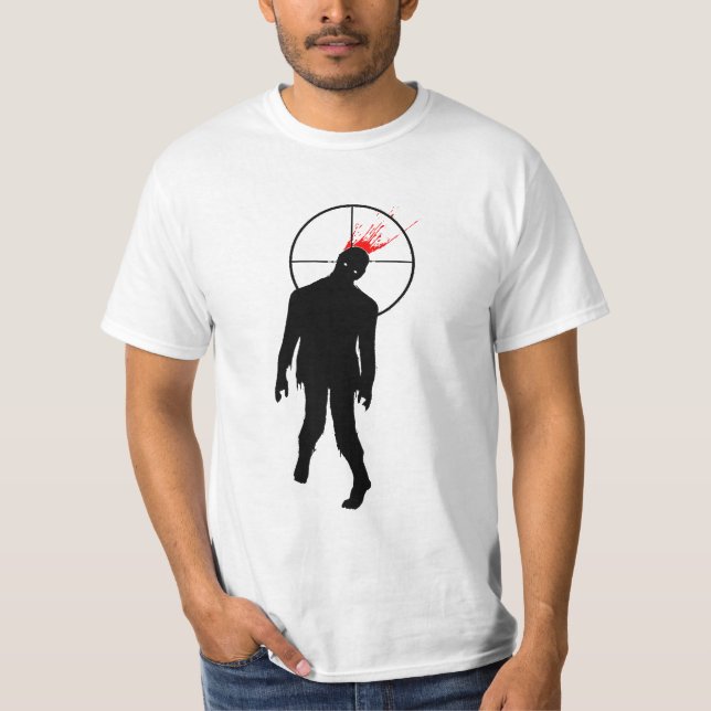 Zombie platsch T-Shirt (Vorderseite)