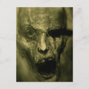 ZOMBIE Postcard von 'The Tormented Alexander' Postkarte