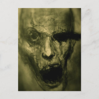 ZOMBIE Postcard von 'The Tormented Alexander' Postkarte