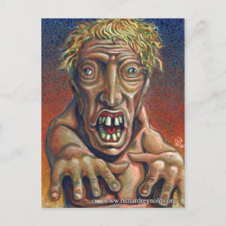 Zombie Postkarte