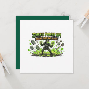 Zombie Power Up Gamer Grafik Karte
