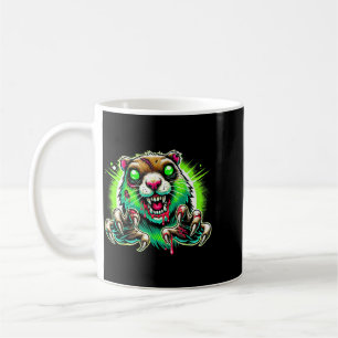 Zombie-Präriehund-Halloween-Horror Kaffeetasse