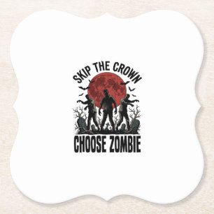 Zombie Prinzessin Shirt Vintage Horror Grafik_1 Untersetzer