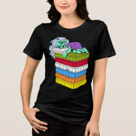 Zombie Prinzessin und die Erbse Tri-Blend Shirt