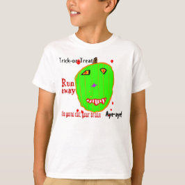 Zombie Pumpkin Trick oder Treat T-Shirt