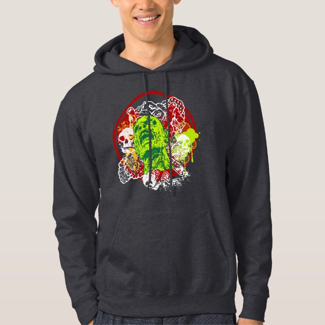 Zombie Raid Hoodie (Vorderseite)