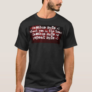 Zombie-Regeln T-Shirt