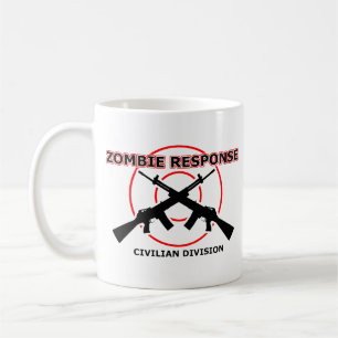 Zombie Response Funny Mug Spaß Kaffeetasse