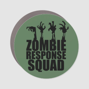 Zombie Response Squad Beängstigende Waffen erreich Auto Magnet