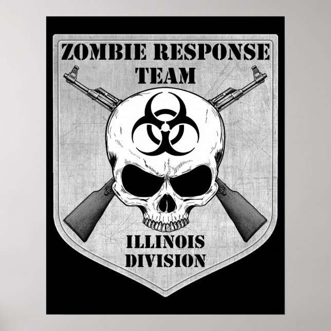 Zombie Response Team: Division Illinois Poster (Vorne)