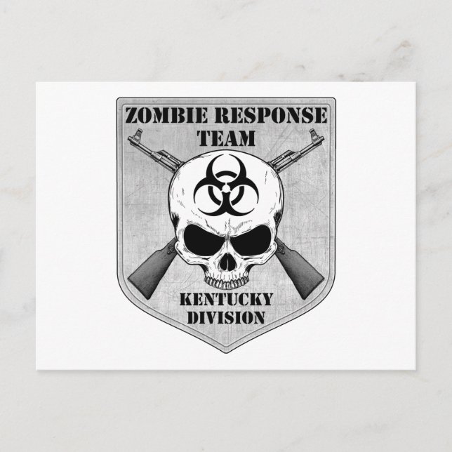 Zombie Response Team: Kentucky Division Postkarte (Vorderseite)