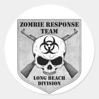 Zombie Response Team: Long Beach Division Runder Aufkleber