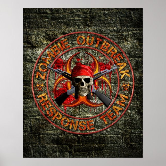 Zombie Response Team Poster (Vorne)