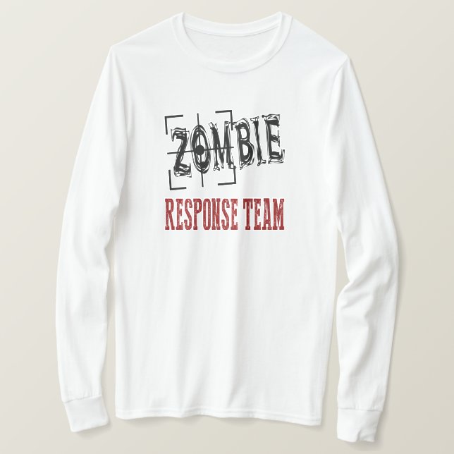Zombie Response Team Unisex T-Shirt (Design vorne)