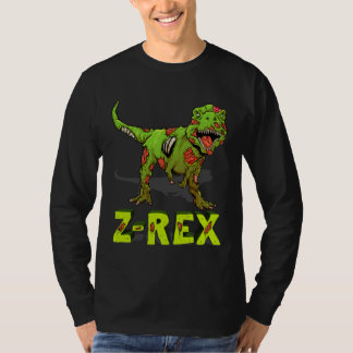 Zombie Rex Zombiesaurus Z Rex Halloween Kostüm Bo T-Shirt