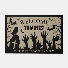 Zombie Rising Welcome Doormat Fußmatte