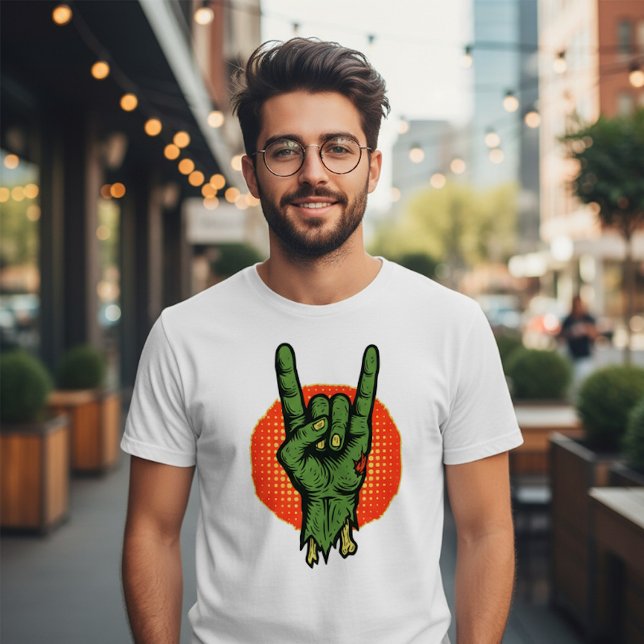 Zombie Rock on Hand! T-Shirt (Von Creator hochgeladen)