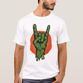 Zombie Rock on Hand! T-Shirt