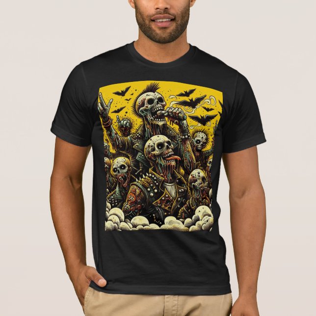 Zombie Rock Revolution T-Shirt (Vorderseite)
