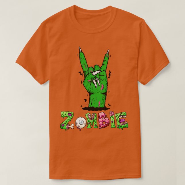 Zombie-Rock T-Shirt (Design vorne)