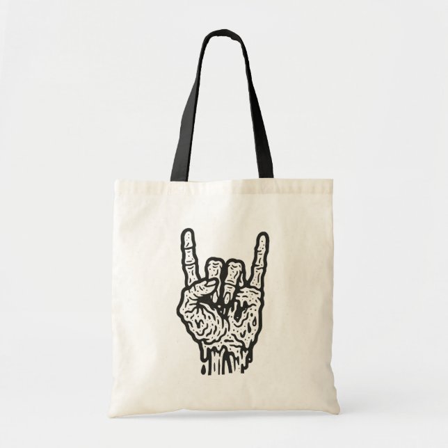 Zombie Rock Tragetasche (Vorne)