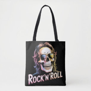 Zombie-Rocker Rock'n'Roll-Schädel