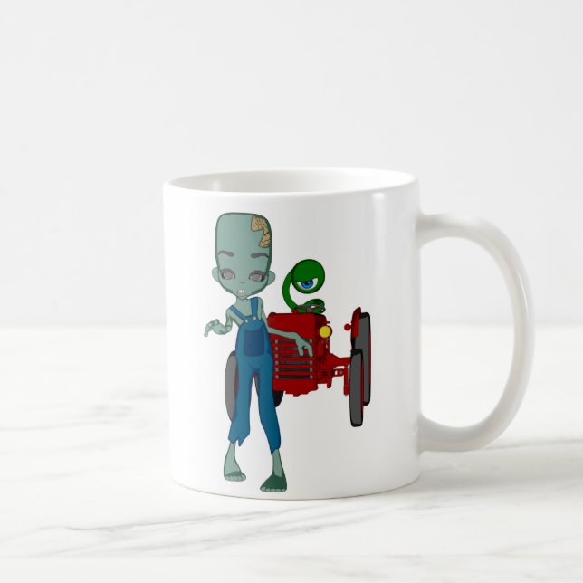 Zombie-RollenTasse Kaffeetasse (Rechts)