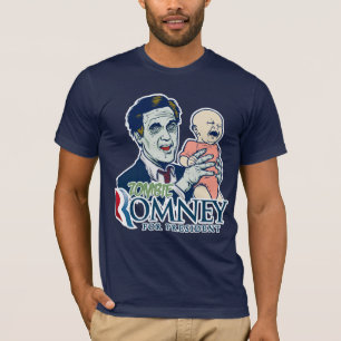 Zombie Romney für Präsidenten Shirt