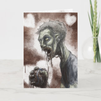 Zombie-Schatz-Karte Karte