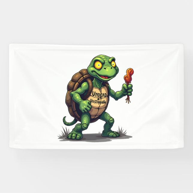 Zombie-Schildkröte Banner (Horizontal)