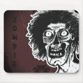 ZOMBIE - Schwarz/Weiß Ver.2 Mousepad