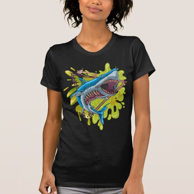 Zombie Shark T-Shirt (Vorderseite)