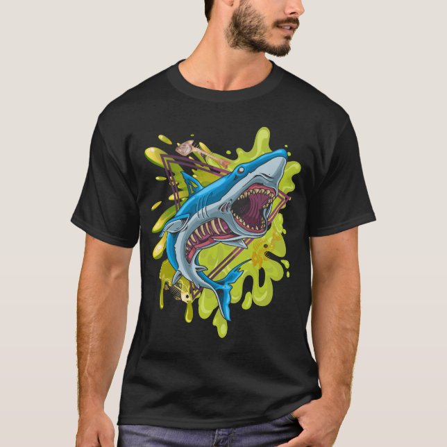 Zombie Shark T-Shirt (Vorderseite)
