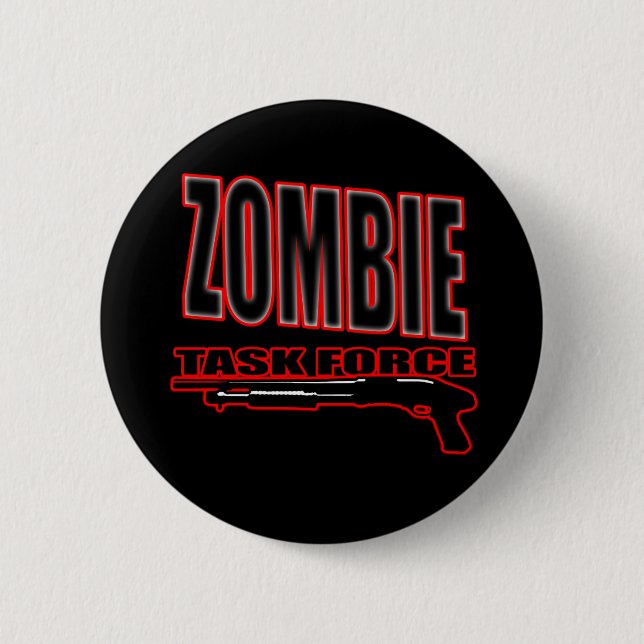Zombie-Shirt der untoten Zombies der Typmädchen Button (Vorderseite)