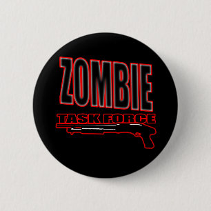 Zombie-Shirt der untoten Zombies der Typmädchen Button