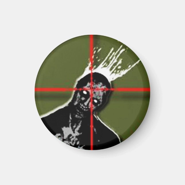 Zombie Shot Magnet (Vorne)