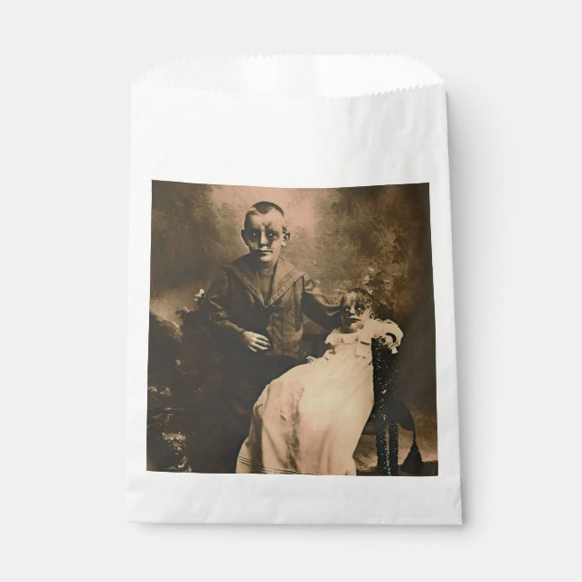 Zombie Siblings Geschenktütchen (Vorderseite)