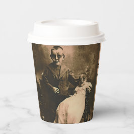 Zombie Siblings Pappbecher