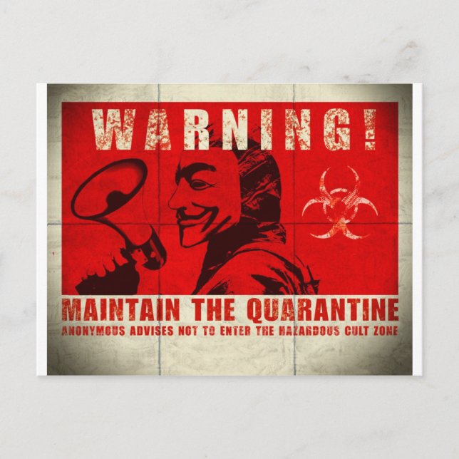 Zombie, signieren postkarte (Vorderseite)