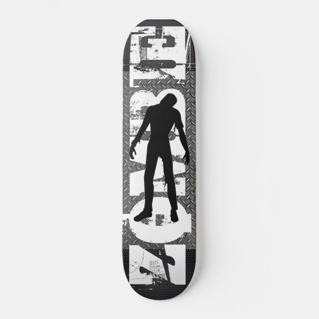 Zombie Skateboard Deck (Vorderseite)