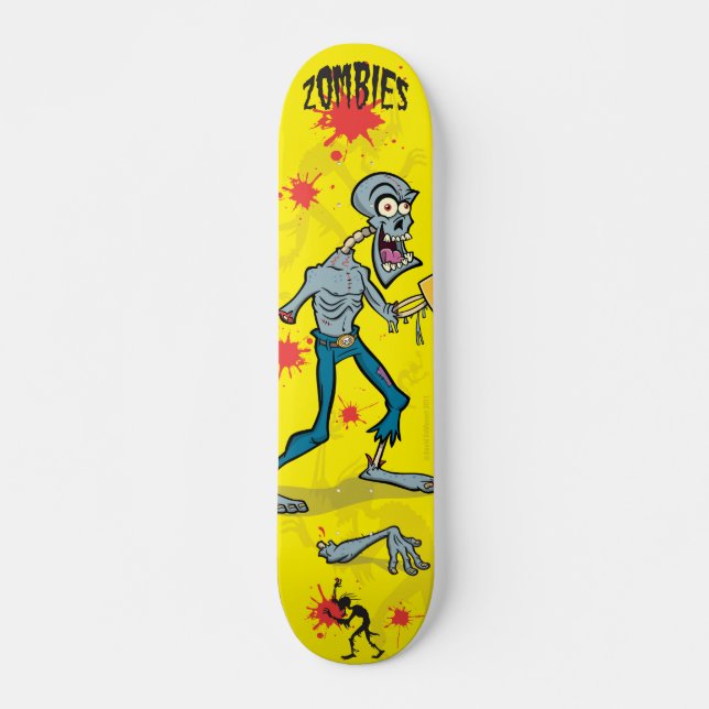 Zombie-Skateboard Skateboard (Vorne)