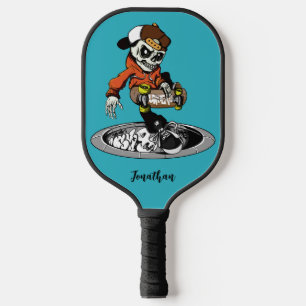 Zombie Skater individuelle Name & Farbe Pickleball Schläger