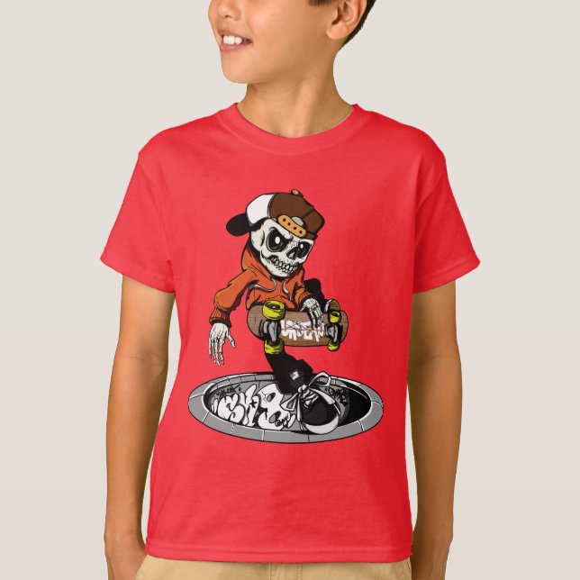 Zombie Skater Shirts & Jacken (Vorderseite)