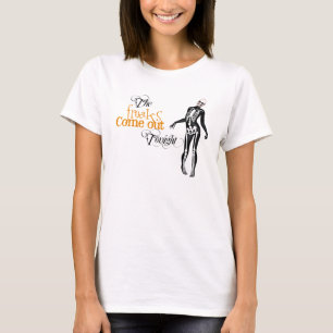 Zombie Skeleton Halloween T-Shirt