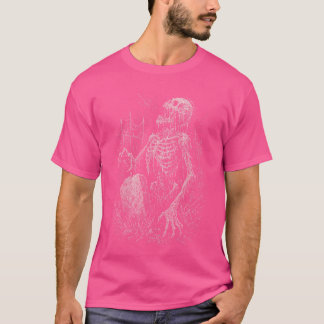 Zombie Skelett Untote Horror Grab Goth Alt Alterna T-Shirt