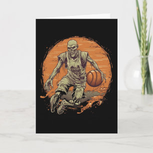 Zombie Sketll Player Halloween Costume Sport Men B Karte