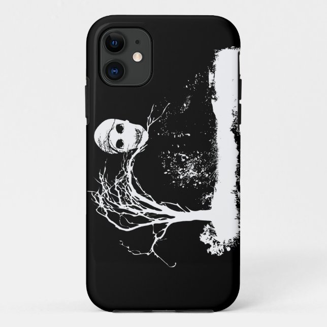 Zombie Skull Case-Mate iPhone Hülle (Rückseite)