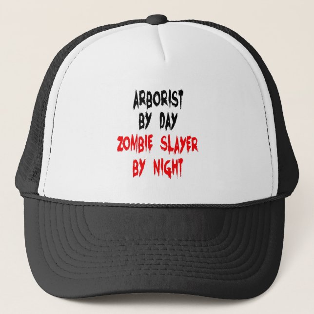 Zombie Slayer Arborist Truckerkappe (Vorderseite)