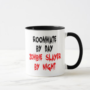 Zombie Slayer Roommate Tasse